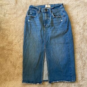 Universal threads Denim Midi Skirt